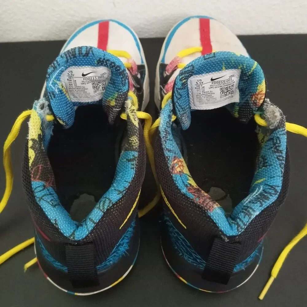 Nike Kyrie Flytrap Sneakers Youth 5.5 Colorful Lace Up Shoes VI SE * FD0215-001